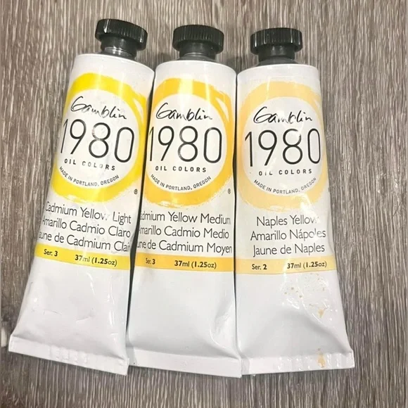 20 Gamblin 1980 High Series Oil Paint Bundle For Artists- Oil Painting NEW - Picture 3 of 9